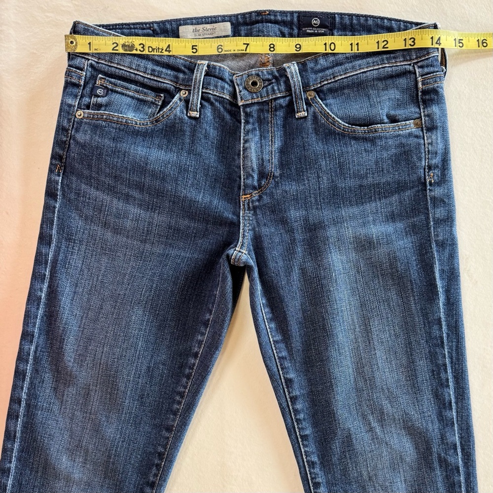 AG Adriano Goldschmied Stevie Slim Straight Jeans (W26R L31.5) - Picture 8 of 17